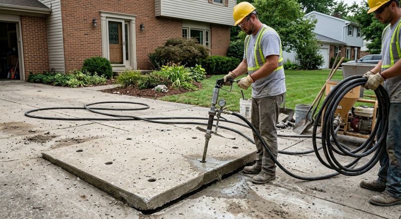 Concrete Mudjacking in San Antonio, TX