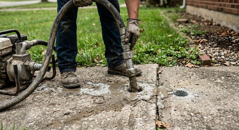Concrete Settlement Repair in Miami Dade County, FL