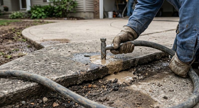 Driveway Slab Lifting in Tampa, FL