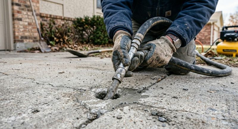 Driveway Slab Lifting in Corpus Christi, TX