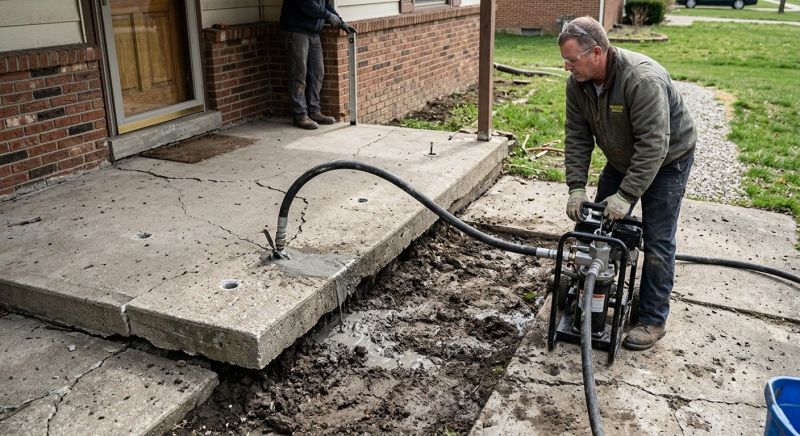 Patio Raising in Miami Dade County, FL