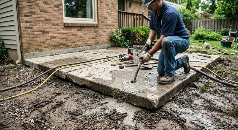 Porch Leveling in San Antonio, TX