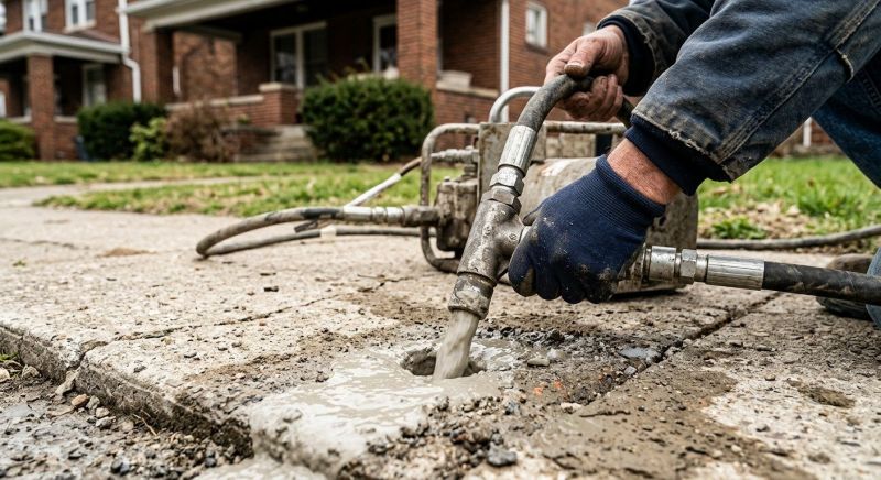 Sunken Sidewalk Repair in Tampa, FL